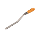 Tuckpoint Trowel,square 1/4" Wood Handle