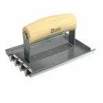 Safety Step Groover, 6" x 4" with Wood Wave Handle