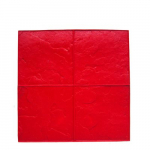BonWay Texture Mat, Old Spanish, 24" x 24", Red