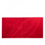 BonWay Texture Mat, Pathway Slate, Red, 36" x 18"