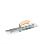 Finish Trowel, Square, Razor Stainless, 11 x 4 inch