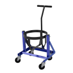 Transport and Pour Steel Barrel Cart without Barrel