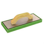 Green Foam Float, 5x12x1", Wood Handle
