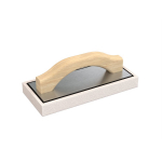 White Foam Float, 4x9-1/2x1", Wood Handle