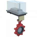 5" Lugged Butterfly Valve Open