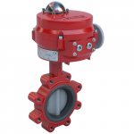 6" Lugged Butterfly Valve Closed