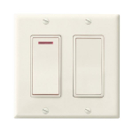 2-Function Control, 120V, 20amps, Ivory