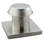 Roof Cap, for Flat Roof for Up to 8" Round Duct