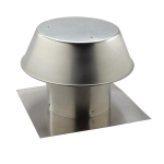 Roof Cap, for Flat Roof for Up to 12" Round Duct