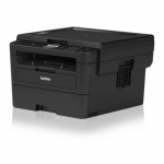 Monochrome Laser Printer, Convenient Flatbed Copy