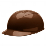Bump Cap, Chocolate Brown Shell, Vinyl Brow Pad