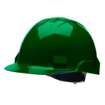 Hard Hat, 4 Point Ratchet Suspension, Forest Green