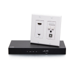 HDMI HDBaseT + USB-C and USB-B to A over Cat Extender