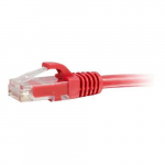 Unshielded (UTP) Network Patch Cable, Red, 2ft
