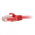 Unshielded (UTP) Network Patch Cable, Red, 4ft