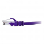 Unshielded (UTP) Network Patch Cable, Purple, 25ft