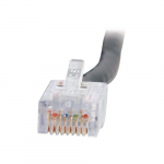 Non-Booted Unshielded Network Cable, Black, 30ft