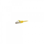 Snagless Shielded Network Cable, Yellow, 10ft
