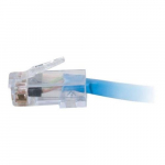 Non-Booted Patch Cable, Blue, 35ft