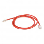 Crossover Cable, Red, 3ft, 350MHz