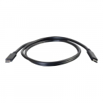 USB 3.1 Type C Cable, 20V, 3A, Black, 1m