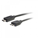 USB 3.0 Type C to USB Micro-B Cable, Black, 6ft