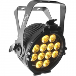 Tri-Color LED Par with USB, Black