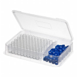 Kit Vial Autosampler HPLC Vial 0.5 mL Plastic