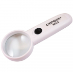 LED Handheld Magnifier 2.5X, 10 Diopter
