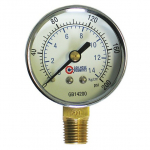 2" Dial Pressure Gauge, 0-200 PSI