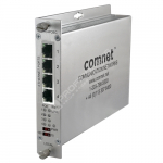 Ethernet Extender over Coax Remote 4-Channel POE