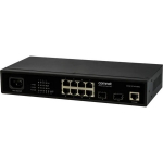 Commercial Managed L2 Switch 2 SFP 8 RJ45