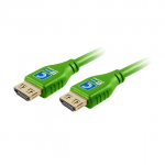 MicroFlex HDMI Cable, Green, 12ft