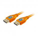 MicroFlex HDMI Cable, Orange, 12ft