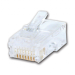 RJ45 Cat 6 Male Connector 50u