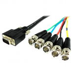 Pro HD15 Plug to 5 BNC Plugs Cable