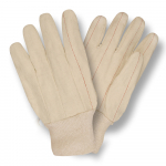 Cotton Canvas Gloves, Canvas Double Palm, Nap-In, L