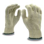 Machine Knit Gloves, Cotton/Polyester Shell, XS