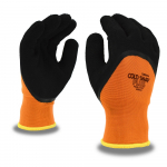 Cold Snap Plus Coated/Machine Knit Gloves Orange M