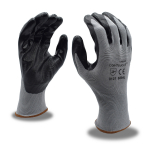 COR-TOUCH II Nitrile Gloves, Black, 13-Gauge, Size L