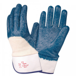 Brawler Gloves Dipped Nitrile Rough Palm Coated Size L
