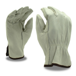 Driver Gloves, Cowhide, Standard, Grain, Unlined, XS