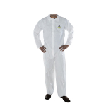 Defender II White Microporous Coverall 2XL