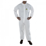 Defender II White Microporous Coverall Elastic 2XL