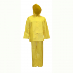 Defiance FR Flame-Resistant Yellow Rain Suit 2XL