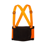 Back Belt, Hi-Vis Orange, Glide Adjustable Clips, S