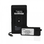 PowerBase 70 Battery for JVC HM-600 (12" Cable)