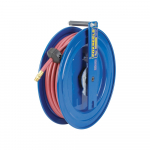 Hose Reel, 3/8" I.D., 25' PVC Hose, Left Mount