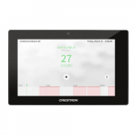 7 in. Room Scheduling Touch Screen, Black Smooth