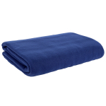 Fleece Blankets 90" L x 60" H Navy Blue